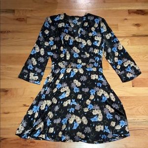 Zara Mini Dress Floral Size XS